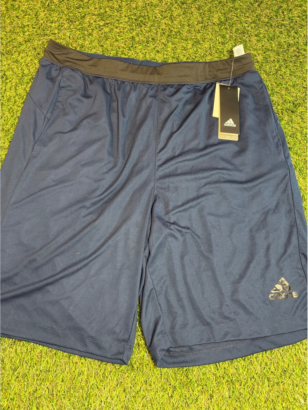 Adidas Men's Navy Blue Athletic Shorts XL
